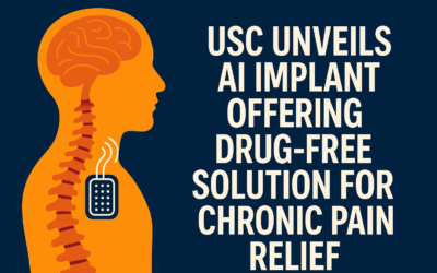 USC unveils AI implant offering drug-free solution for chronic pain relief.